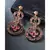 Rose Mystery Circles earrings