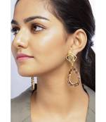 Milky Tourmaline Driblet Earrings