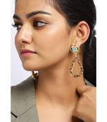 Sea Tourmaline Driblet Earrings