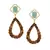 Sea  Tourmaline Driblet earrings