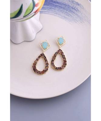 Sea Tourmaline Driblet Earrings 4