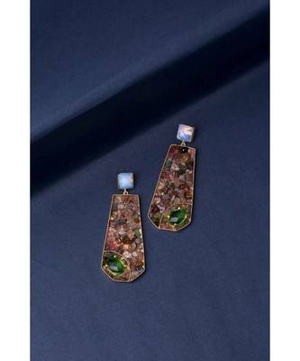 Fern Tourmaline Flair Earrings 4