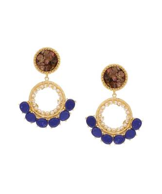 Admiral Beaded Panache Earrings 1