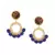 Admiral Beaded Panache earrings