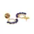 Admiral Beaded Panache earrings