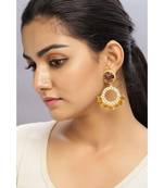 Earthly Beaded Panache Earrings