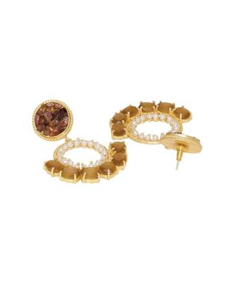 Earthly Beaded Panache Earrings 3