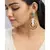 Tourmaline Milky Hoops earrings