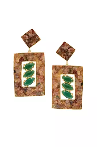 Voguish Fern Trinket Earrings