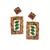 Voguish Fern Trinket earrings