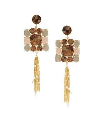 Teal Tourmaline Enchant Earrings 2