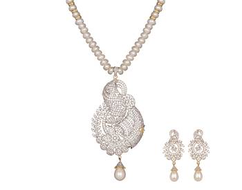 White pearl necklace-sets 1