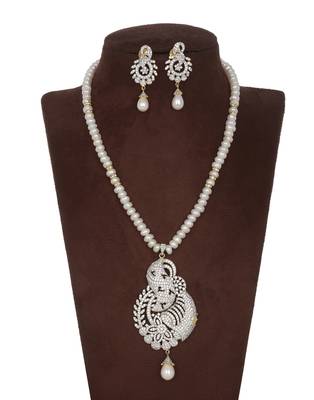 White pearl necklace-sets 2