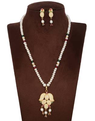 White pearl necklace-sets 2
