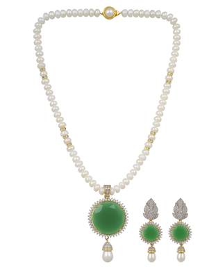 White pearl necklace-sets 1