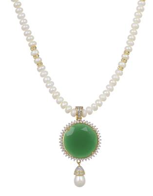 White pearl necklace-sets 4