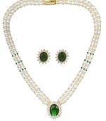 Natural Fresh Water Pearl Set From Hyderabad With Certificate of Authenticity
