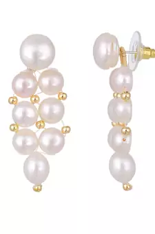 White pearl necklace-sets