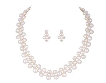 White pearl necklace-sets 1