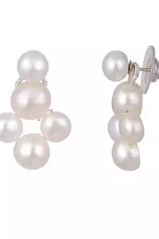 White pearl necklace-sets