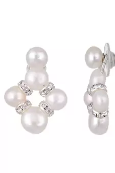 White pearl necklace-sets