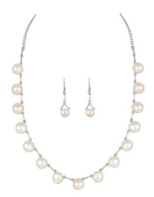 White pearl necklace-sets 1