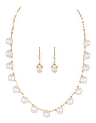 White pearl necklace-sets 1