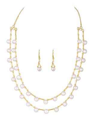 White pearl necklace-sets 1