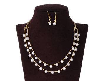 White pearl necklace-sets 2