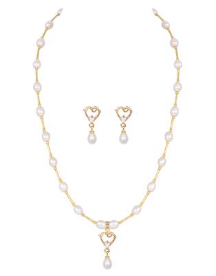 White pearl necklace-sets 1