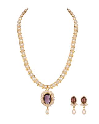White pearl necklace-sets 4