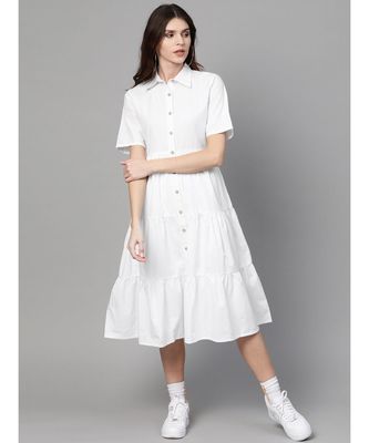 tiered tshirt dress