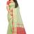 Women's Art Silk Kalamkari and Bhagalpuri Style Saree With Blouse Piece