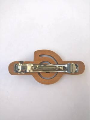 Jain Exports Multicolor Wooden hair-clip 2