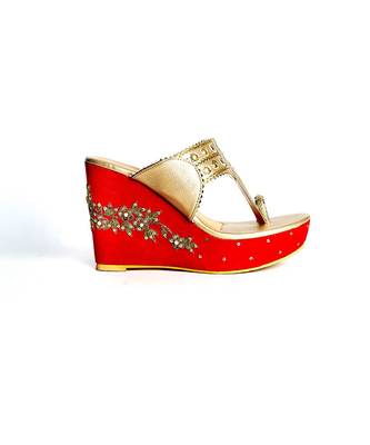 Red Tiki Wedges 1