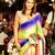 Designer Ultra Satin Multy Color Party Wear Indian Bollywood Saree With Blouse