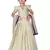 Kids Cotton Silk White Lehenga Choli Set 