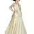 Kids Cotton Silk White Lehenga Choli Set For Girls 