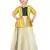 Kids Cotton Silk Yellow Top And White Lehenga Choli 