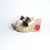 Velvet Flower Wedges