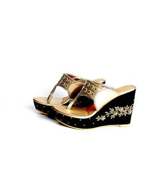 Black Tiki Wedges 3