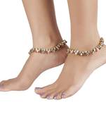 Gold anklets