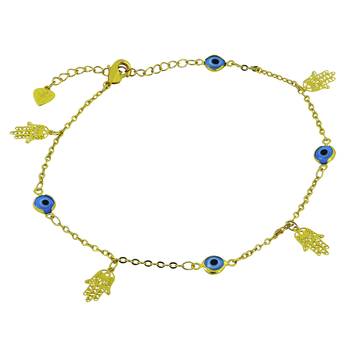 Gold anklets 1