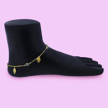 Gold anklets 3