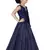 Kids Cotton Silk Blue Top With Lehenga Choli Set For Girls 