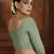 Light-green embroidered net semi stitched lehenga