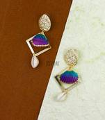 Multicolor earrings