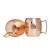 Pure Copper Mug, Solid Copper Moscow Mule Mug, Hammered Design, No Nickel Interior, 470 ML