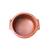 India Premium Range Unglazed Clay Handi/Earthen Pot for Cooking & Serving 3Liter (Red)