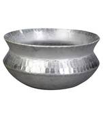 Aluminium Handi/Sipri for Cooking, 5 L (Silver)